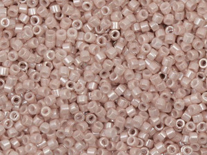 Miyuki 11/0 Opaque Pearl Pueblo Sands Delica Seed Beads 2.5-Inch Tube