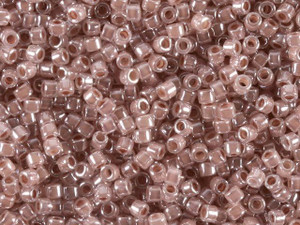 Miyuki 11/0 Opaque Pearl Tan Delica Seed Beads 2.5-Inch Tube Miyuki 11/0 Opaque Pearl Tan Delica Seed Beads 2.5-Inch Tube
