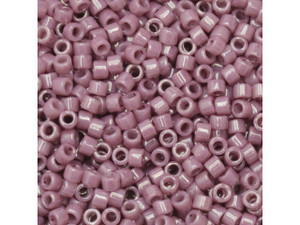 Miyuki 11/0 Opaque Pearl Wild Mulberry Delica Seed Beads 2.5-Inch Tube Miyuki 11/0 Opaque Pearl Wild Mulberry Delica Seed Beads 2.5-Inch Tube