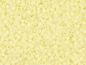 Miyuki 11/0 Opaque Whipped Butter Delica Seed Beads 2.5-Inch Tube Miyuki 11/0 Opaque Whipped Butter Delica Seed Beads 2.5-Inch Tube