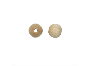 Natural 8mm Round Euro Wood Beads Natural 8mm Round Euro Wood Beads