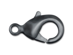 TMGP 12-Pack Gunmetal Lobster Clasps – 18x39mm X-Large With Swivel Clip, Steel