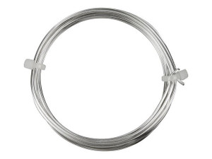 16-Gauge Silver Tarnish-Resistant Artistic Wire, 10 Feet 16-Gauge Silver Tarnish-Resistant Artistic Wire, 10 Feet