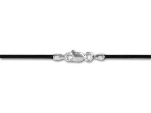 Steel Knot Leather Loop Bracelet White