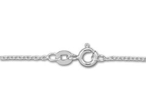 Silver-Filled 925/10 18-Inch Round Cable Chain Necklace Silver-Filled 925/10 18-Inch Round Cable Chain Necklace