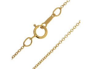 16-Inch 1132 Gold-Filled Cable Chain Necklace 16-Inch 1132 Gold-Filled Cable Chain Necklace