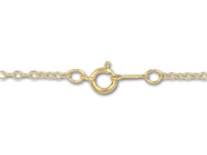16-Inch 1318 Gold-Filled Cable Chain Necklace 16-Inch 1318 Gold-Filled Cable Chain Necklace