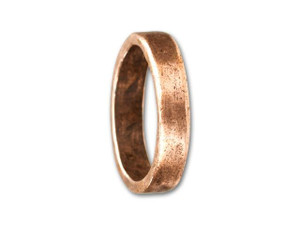 Nunn Design Copper-Plated Pewter Hammered Ring - Size 6