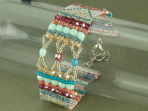 Candy Cane Mountain Paths Bracelet Kit