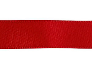 Red 5/8 Inch Satin Ribbon by the Foot Red 5/8 Inch Satin Ribbon by the Foot
