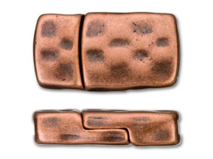 John Bead 10 Slots Rectangle Antique Copper Findings Jewelry Making Kit,  503ct.