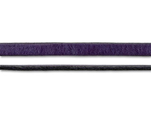 Regaliz 5mm Dark Purple Flat Leather by the Inch Regaliz 5mm Dark Purple Flat Leather by the Inch