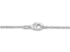 18-inch Silver-Tone Fine Cable Chain Necklace 18-inch Silver-Tone Fine Cable Chain Necklace