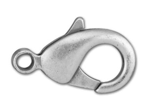 Stainless Steel 17mm Round Trigger Lobster Clasp