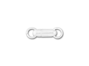 Small Sterling Silver Cylindrical Magnetic Clasp Small Sterling Silver Cylindrical Magnetic Clasp