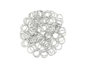 6mm Stainless Steel 18 gauge Open Jump Ring