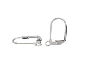 Stainless Steel Leverback Earring (1 Pair) Stainless Steel Leverback Earring (1 Pair)
