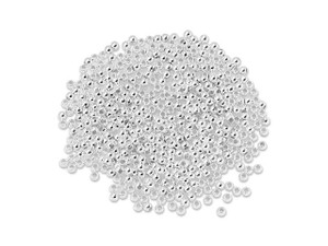 Artbeads Sterling Silver 1.8mm Round Crimp Bead Pro Pack (500 Pcs)