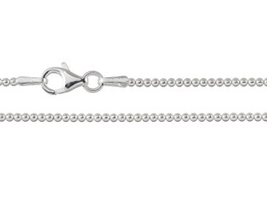 18-Inch 1.5mm Bead Chain Necklace