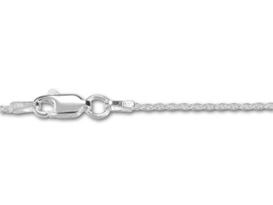 Sterling Silver 16-Inch Rope Chain Necklace Sterling Silver 16-Inch Rope Chain Necklace