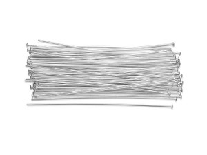 Artbeads Sterling Silver 2 1/2-Inch Head Pin, 22 Gauge Pro Pack (100 Pcs) Artbeads Sterling Silver 2 1/2-Inch Head Pin, 22 Gauge Pro Pack (100 Pcs)