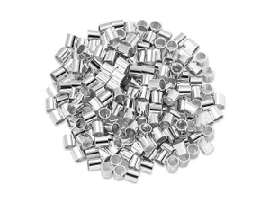 Artbeads Sterling Silver 3x3mm Crimp Tube Pro Pack (200 Pcs)