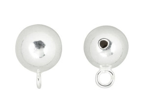 Wholesale 200pcs/bag 7x7mm Antique Silver Color Beads Bails For