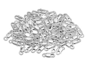 Artbeads Sterling Silver 9 x 3mm Lobster Claw Clasp with Open Jump Ring Pro Pack (80 Pcs) Artbeads Sterling Silver 9 x 3mm Lobster Claw Clasp with Open Jump Ring Pro Pack (80 Pcs)