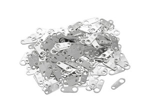 Sterling Silver 2-Inch Cable Chain Extender with 4.0mm Bead and  Anti-Tarnish Finish 