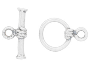 Sterling Silver Basic Toggle Clasp Sterling Silver Basic Toggle Clasp