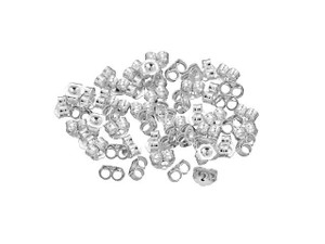 Artbeads Sterling Silver Earring Back - Heavy Pro Pack (50 Pcs) Artbeads Sterling Silver Earring Back - Heavy Pro Pack (50 Pcs)