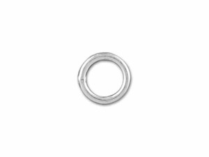 Sterling Silver Open Jump Ring - 0.030 x .160 inches (0.75 x 4.05mm)