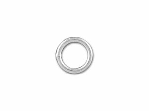 Sterling Silver Fine Closed Jump Ring (0.5x2.15mm)