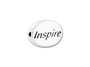 Sterling Silver Inspire Message Bead Sterling Silver Inspire Message Bead