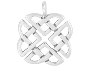 Artbeads Sterling Silver Large Celtic Pendant Artbeads Sterling Silver Large Celtic Pendant