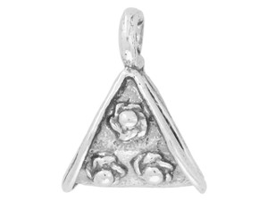 Sterling Silver Large Floral Bail Sterling Silver Large Floral Bail