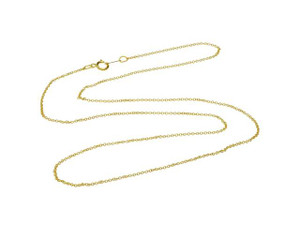 20-Inch 1132 Gold-Filled Cable Chain Necklace 20-Inch 1132 Gold-Filled Cable Chain Necklace