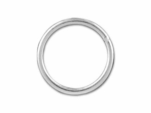 Sterling Silver Medium Closed Jump Ring 0.76x5mm