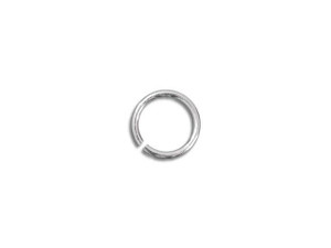 Sterling Silver Open Jump Ring - 0.025 x .110 inches (0.65 x 2.80mm) Sterling Silver Open Jump Ring - 0.025 x .110 inches (0.65 x 2.80mm)