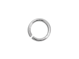 Sterling Silver Open Jump Ring - 0.025 x .150 inches (0.65 x 3.80mm) Sterling Silver Open Jump Ring - 0.025 x .150 inches (0.65 x 3.80mm)