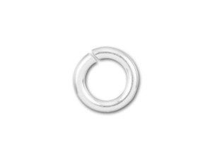 Sterling Silver Medium Closed Jump Ring (0.76x3.3mm)