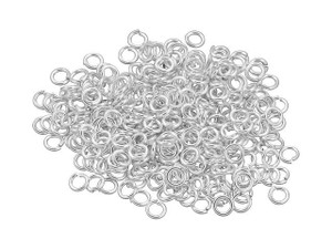 Artbeads Sterling Silver Open Jump Ring - 0.030 x .160-Inches (0.75x4.05mm) Pro Pack (300 Pcs) Artbeads Sterling Silver Open Jump Ring - 0.030 x .160-Inches (0.75x4.05mm) Pro Pack (300 Pcs)