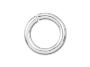 Sterling Silver Open Jump Ring - 0.035 x .240 inches (0.90 x 6.10mm) Sterling Silver Open Jump Ring - 0.035 x .240 inches (0.90 x 6.10mm)