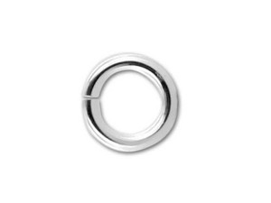 Sterling Silver Open Jump Ring - 0.040 x .200 inches (1.0 x 5.0mm) Sterling Silver Open Jump Ring - 0.040 x .200 inches (1.0 x 5.0mm)