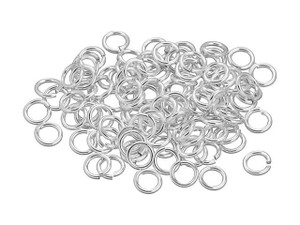 Artbeads Sterling Silver Open Jump Ring - 0.040x .240-Inches (1.00x6.10mm) Pro Pack (100 Pcs) Artbeads Sterling Silver Open Jump Ring - 0.040x .240-Inches (1.00x6.10mm) Pro Pack (100 Pcs)