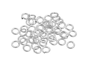 Artbeads Sterling Silver Open Jump Ring - 0.040x .240-Inches (1.00x6.10mm) Pro Pack (50 Pcs) Artbeads Sterling Silver Open Jump Ring - 0.040x .240-Inches (1.00x6.10mm) Pro Pack (50 Pcs)