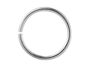 Sterling Silver Open Jump Ring 0.030 x .350 (0.76 x 9.0mm) Sterling Silver Open Jump Ring 0.030 x .350 (0.76 x 9.0mm)