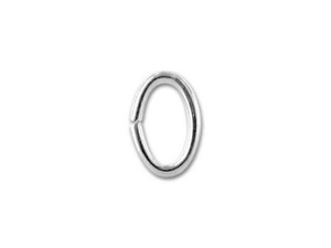 Stainless Steel 8mm Open Oval Jump Ring