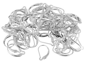 100Pcs Swivel Lobster Clasps & Key Ring Hoops with Plastic Box,50Pcs Metal  Key R