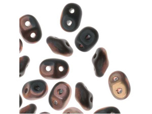 Matubo SuperDuo 2x5mm 2-Hole Matte Apollo Jet Seed Bead 2.5-Inch Tube Matubo SuperDuo 2x5mm 2-Hole Matte Apollo Jet Seed Bead 2.5-Inch Tube